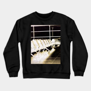 Liminal Space Negative Travel Crewneck Sweatshirt